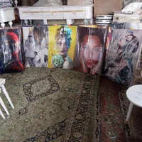تابلو نقاشی پارچه ای مخمل تک و عمده|تابلو، نقاشی، عکس|شیراز, وزیرآباد|دیوار