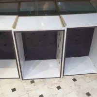 قفسه ام دی اف و باکس سه طبقه هایگلاس|کتابخانه، شلف، قفسه‌های دیواری|قم, علی آباد|دیوار