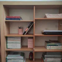 کتابخانه|کتابخانه، شلف، قفسه‌های دیواری|بیرجند, |دیوار