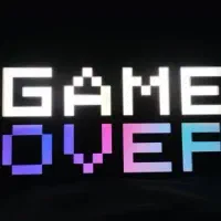 لایت باکس GAME OVER سالم|کنسول، بازی ویدئویی و آنلاین|تبریز, |دیوار