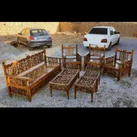 تخت سنتی گره چینی|مبلمان خانگی و میز عسلی|نیشابور, فضل|دیوار