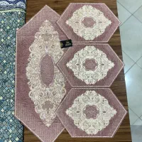 رانر رومیزی ۴ تیکه قلم زنی صحرا