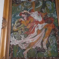 تابلو تمام منجوق دیواری کاردست