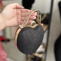 کیف مجلسی قلبی|کیف، کفش، کمربند|باسمنج, |دیوار