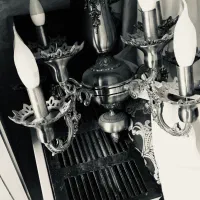 فروش لوستر برونز  ۱۰ شاخه