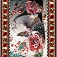 روبالشتی ۳بعدی جفتی ۱۹۰|رختخواب، بالش، پتو|میبد, |دیوار