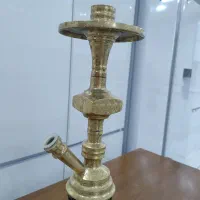 قلیان تنه برنجی با لوازم کامل و اضافه|کلکسیون و سرگرمی|مشکین‌دشت, |دیوار