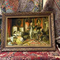 تابلوفرش فرنسوی ابریشم