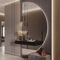 آینه نیم گرد باکس کشو ترمووال|آینه|مشهد, حجت|دیوار