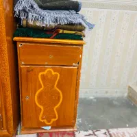 سرویس خواب و  میز آرایش چوب اصل|تخت و سرویس خواب|کنارک, |دیوار