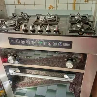 اجاق گاز 5 شعله کاملا سالم