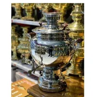 سماور پایه ذغالی ده لیتری اکبر برادران
