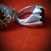 انگشتر الکساندریت و یاقوت کبود|جواهرات|زاهدان, |دیوار