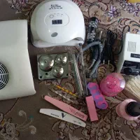 وسایل ناخون در حد نو نو هست بدون هیچ گونه عیبی