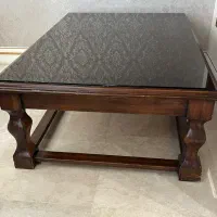 میز پذیرایی(میز جلو مبل) منبت کاری تمام چوب|مبلمان خانگی و میز عسلی|تهران, کامرانیه|دیوار