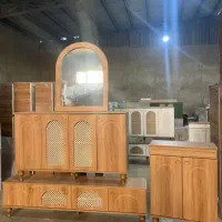 اینه کنسول حصیری|بوفه، ویترین، کنسول|ملارد, |دیوار