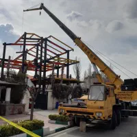 جرثقیل لواسان دکل بلند سبد دار لواسان وفشم ،میگون