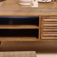 میز تلویزیون mdf قهوه ای