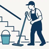 نظافت راه پله مجتمع مسکونی و تجاری