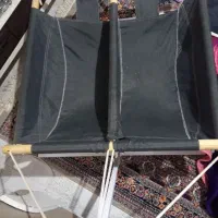 گهواره ی سنتی دوقلویی سالم وتمیز در حد نو|کالسکه و لوازم جانبی|رودبار, |دیوار