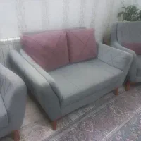 مبلمان۷نفره|مبلمان خانگی و میز عسلی|شاهین‌شهر, مسکن مهر|دیوار