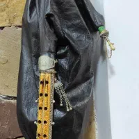 نی انبان قدیمی کلکسیونی عتیقه سالم زیبا