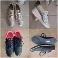 کفش زنانه ودخترانه نو ودرحد نو خارجی