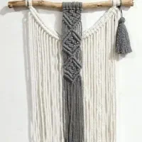 دیوارکوب مکرومه