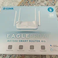روتر مودم وای فای dlink  کاملا سالم و نو