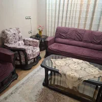 فروش مبلمان شیک کارکرده در حد نو ۷ نفره|مبلمان خانگی و میز عسلی|گرگان, |دیوار