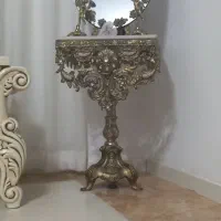 اینه و شمعدان برنز