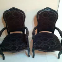 صندلی رنگ قهوه ای سوخته|صندلی و نیمکت|پرند, فاز ۶|دیوار