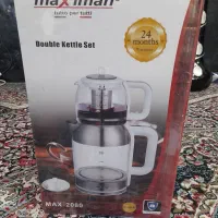 چایی ساز روهمی کتری و قوری برقی فلاکس و ماگ هوشمند