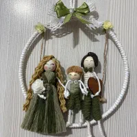سفارش انواع عروسک مکرومه
