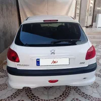پژو 206 تیپ دو درجه یک مدل 1400