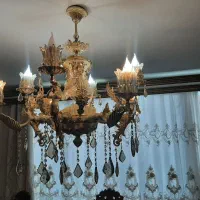 لوستر برنز کاملا نو و سالم دو عدد جفت