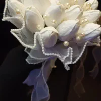 دسته گل عروس|گل مصنوعی|همدان, |دیوار