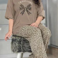تیشرت شلوار نخ پنبه