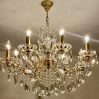 لوستر طلاکوب|لوستر و چراغ آویز|تهران, درکه|دیوار