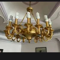 فروش بالا ترین خرید.ا.ر لووستر های طلایی و برنزی|لوستر و چراغ آویز|کرج, شاهینویلا|دیوار