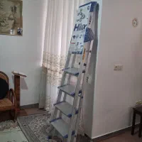 نردبان دوپایه ۵ پله|ابزارآلات|ساوه, |دیوار