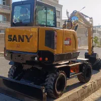 مینی بیل مکانیکی مدل 1404 لاستیکی سانی 65