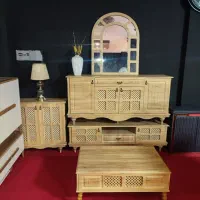 ست کامل آینه و کنسول گندم|بوفه، ویترین، کنسول|تهران, بهداشت|دیوار