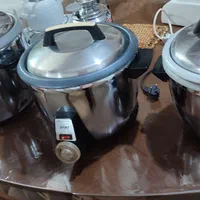 پلوپز برقی ناسیونال ژاپن و پلوپز آرامپز پارس خزر|اجاق گاز و لوازم برقی پختوپز|رفسنجان, |دیوار