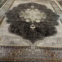 فرش تبریزاصل۱۲مترجفت۷۰۰شانه تراکم۲۵۵۰کاملانخ پنبه