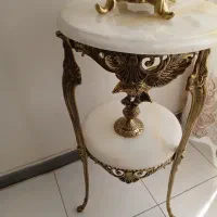 میز برنز سنگی آنتیک در حد نو