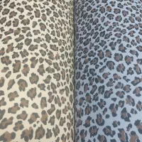 پارچه تریکو کبریتی کشی  کیلویی طرح پلنگی|لباس|تبریز, |دیوار