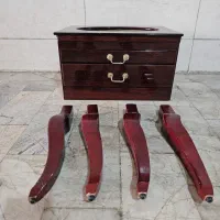 کنسول قاشق و چنگال پایه دار سالم و تمیز