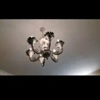 لوستر ۴ شاخه و ۶ شاخه در حد نو بسیار تمیز