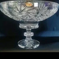 میوه خوری کریستال خورشیدی کار دست بوهیما اصل